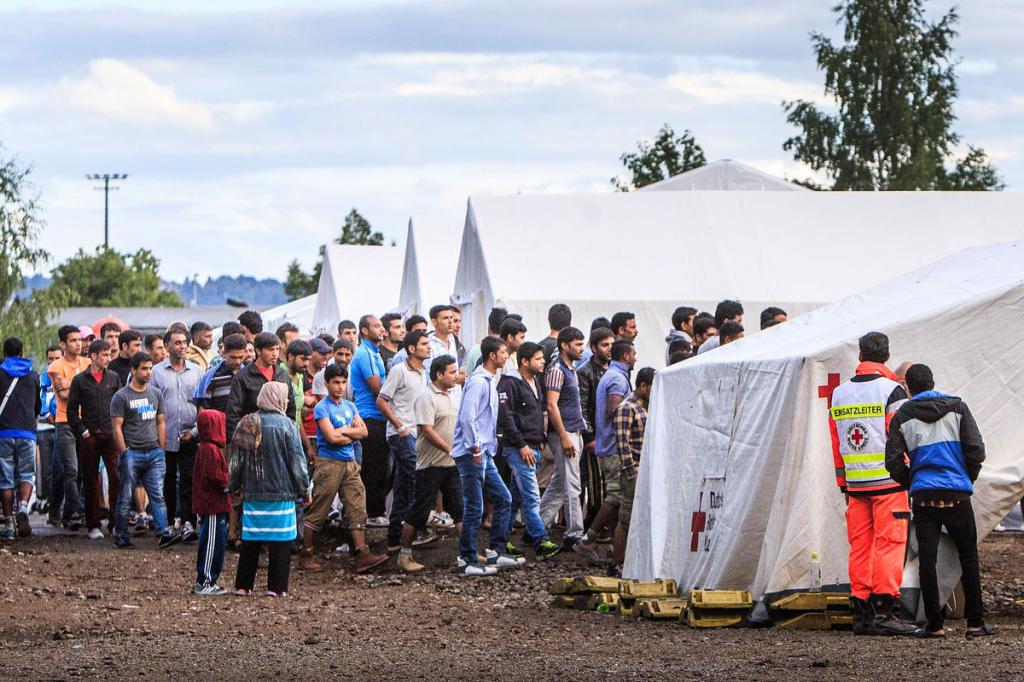 Centro de alojamento temporário de refugiados e pessoas deslocadas internamente