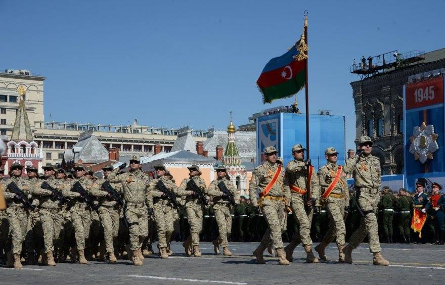 Militärparade in Aserbaidschan