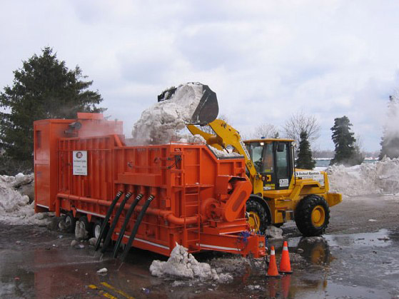 Fábrica de derretimento de neve DIY