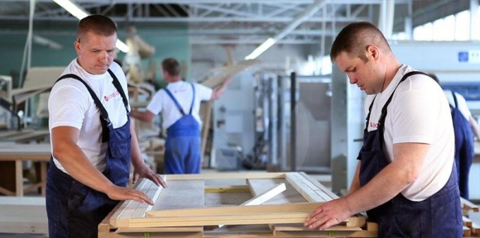 tecnologia de fabricação de portas de painel