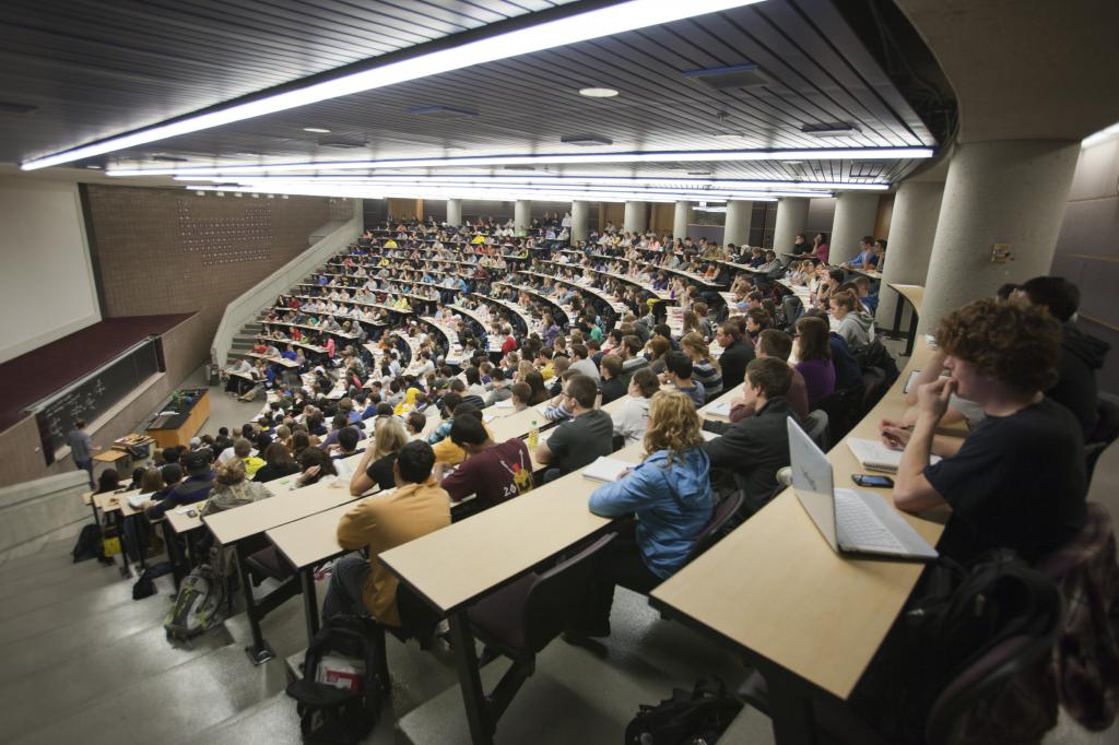 Sala de aula da Universidade