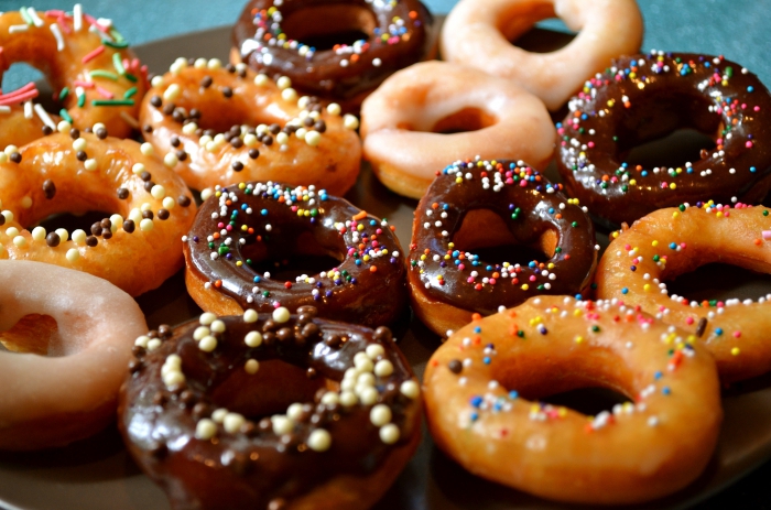 produção de donuts