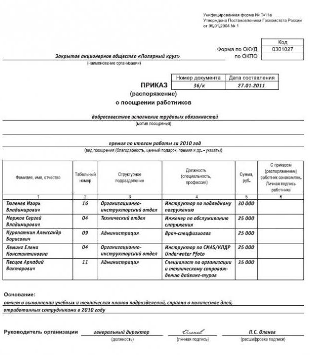 pedido de bônus de empregado de amostra