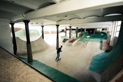 parque de skate de plano de negócios