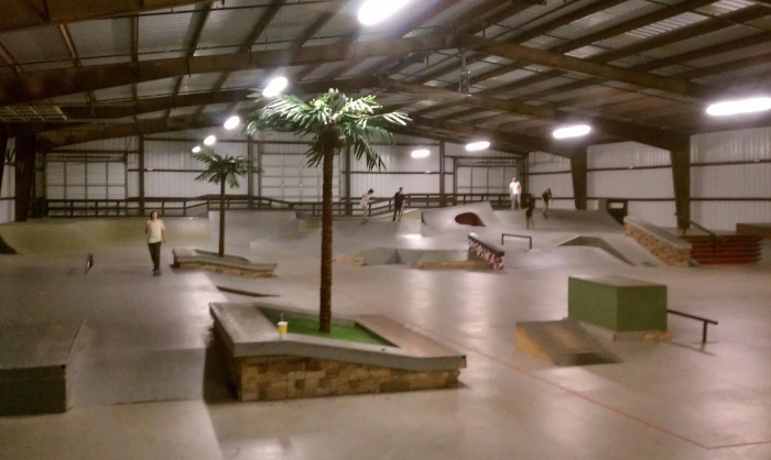 Ausrüstung für Skatepark