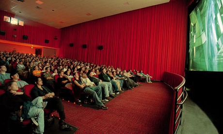 abra um cinema na rua