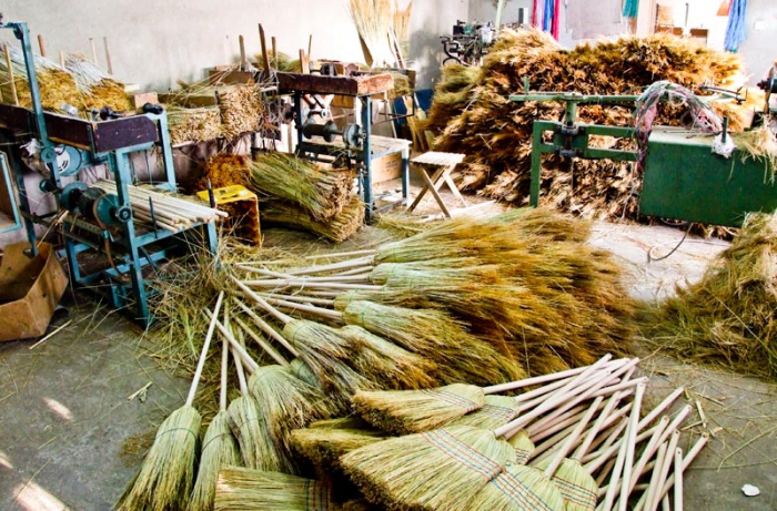 produção de talnik de vassoura