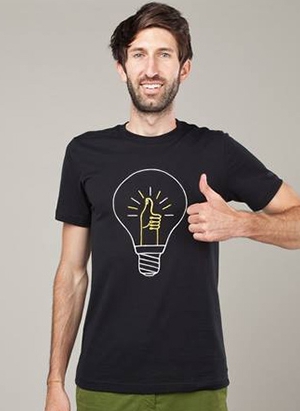 impressão do t-shirt do plano de negócios