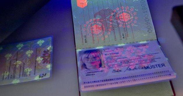 documentos para um passaporte para uma criança menor de 14 anos