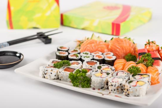 plano de negócios de entrega de sushi