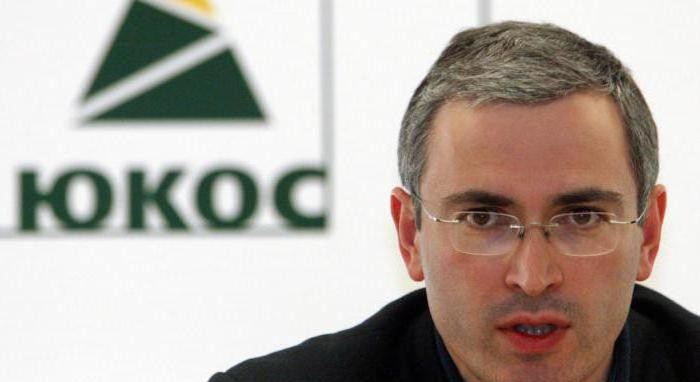 Biografia de Mikhail Khodorkovsky