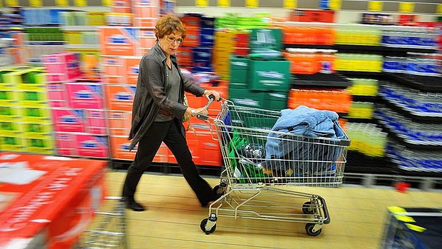 supermercado de produtos químicos domésticos