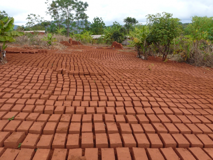 tecnologia de produção de tijolos de barro