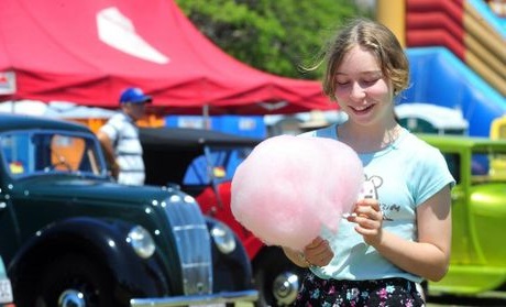 Zuckerwatte als Geschäft