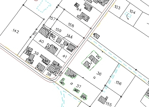 plano cadastral do terreno