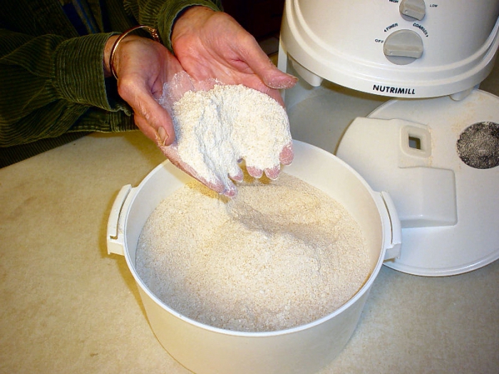 Equipamento de produção de farinha