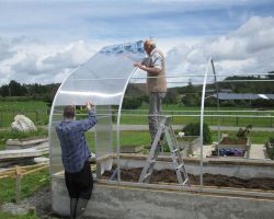 Gewächshaus aus Polycarbonat