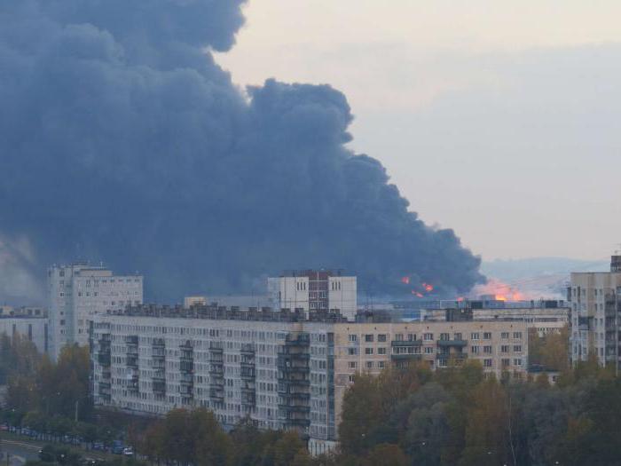 Nachrichtenfeuer in St. Petersburg