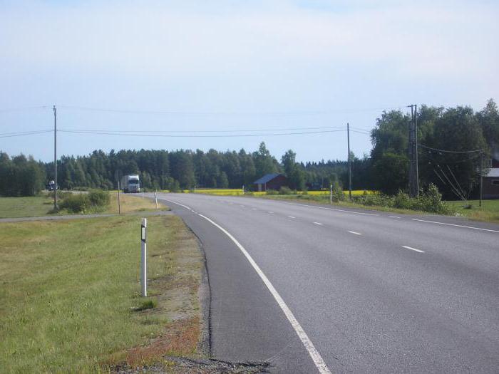 conjunto de estrada principal de sinal