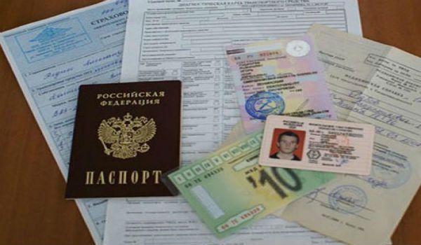 Lista de documentos para o motorista na Rússia