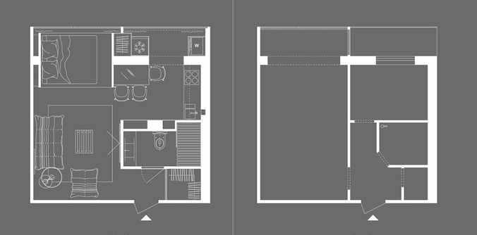 permissão para reconstruir o apartamento