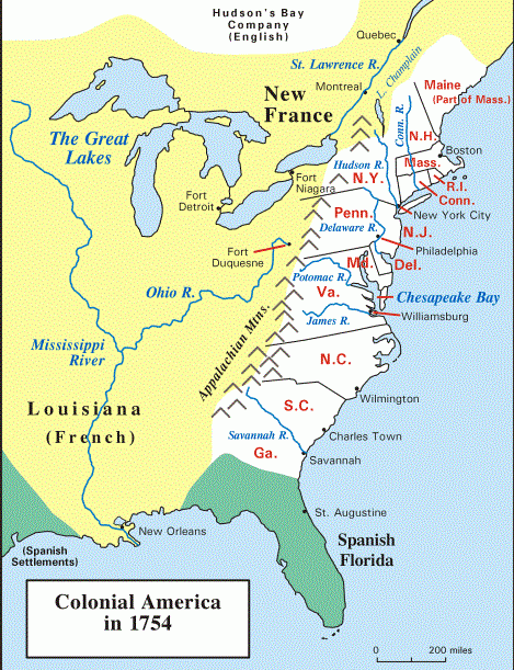 mapa da colônia