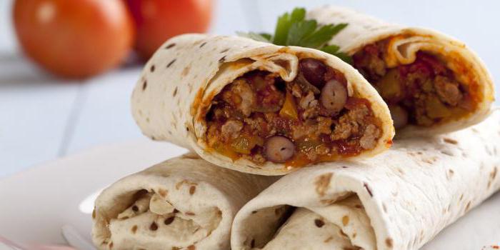 receita de burrito com foto em casa