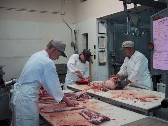 empresas de processamento de carne