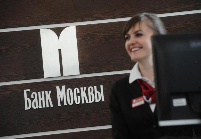 Banco de Moscou endereços ramo em Moscou VAO