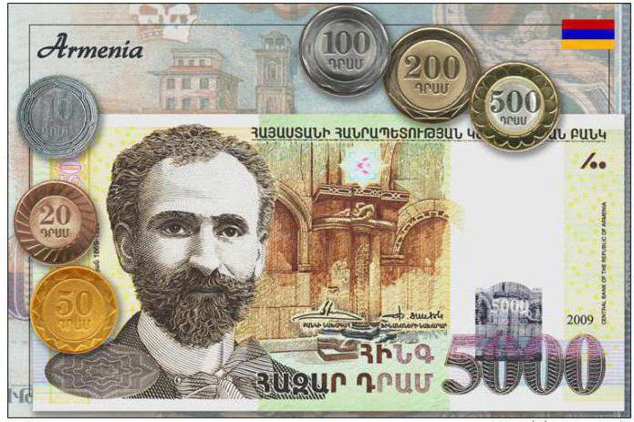 Geld auf Armenisch