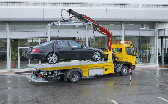 wie man ein Auto von einem Parkplatz abholt