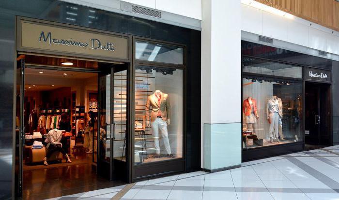 A maior loja Massimo Dutti em Moscou