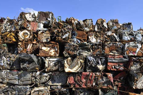 Negócio de Reciclagem de Lixo