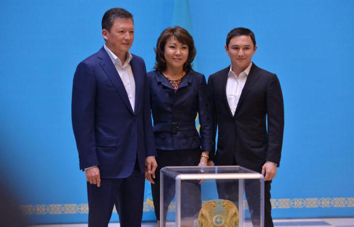 Timur und Dinara Kulibayev