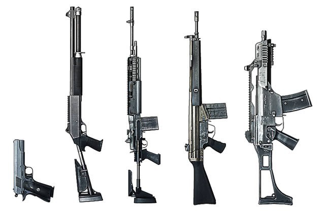 requisitos de armazenamento para armas de caça em casa