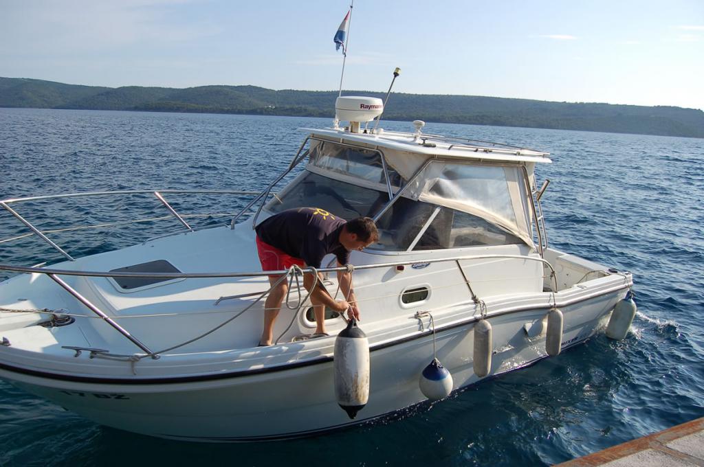 Cuidado do barco