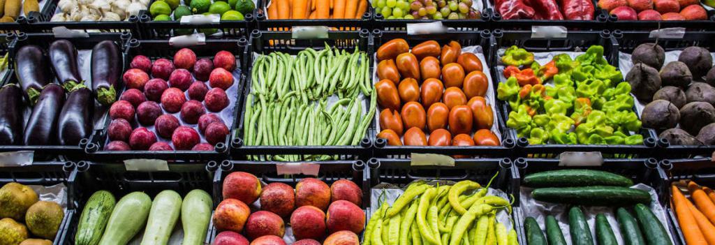 Legumes e frutas