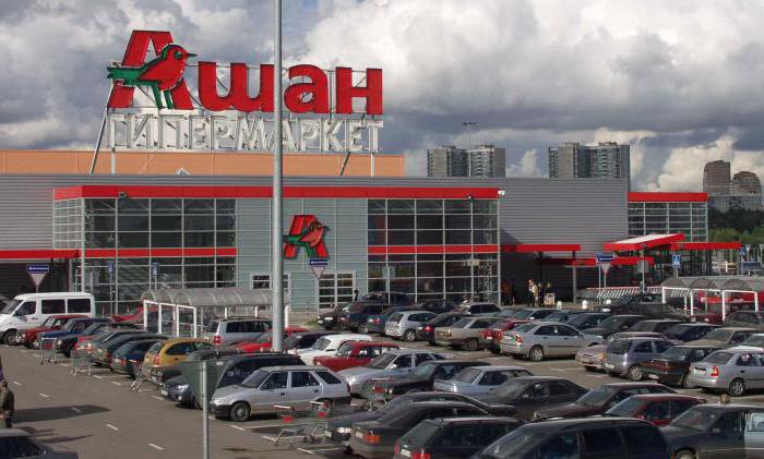 Auchan in Moskauer Geschäften