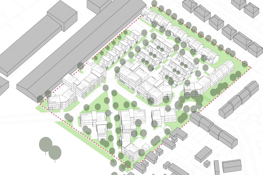 desenvolvimento de terra integrado para habitação