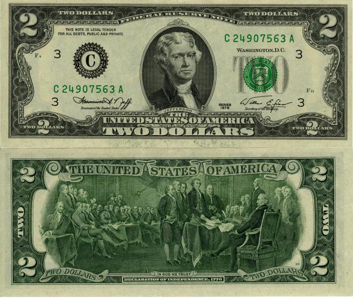 Banknote 1 US-Dollar