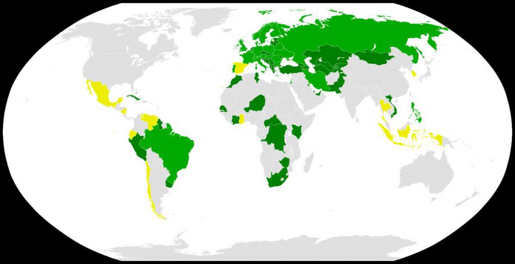 Países signatários