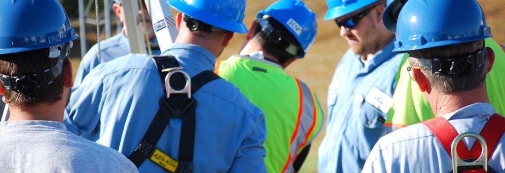 estender instruções de proteção de trabalho