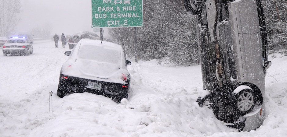 A penalidade pela falta de pneus de inverno