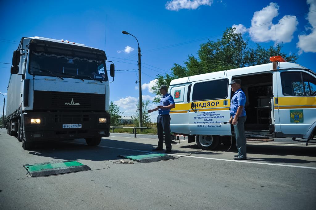 Gewichtskontrolle Autos