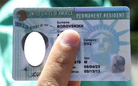 onde conseguir um green card