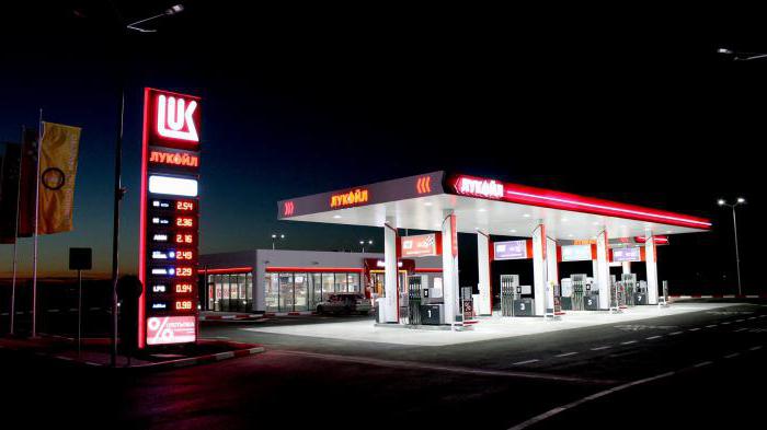 Lukoil Tankstellen-Franchise-Liste