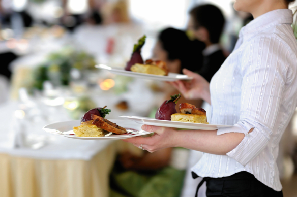 O que significa um depósito em um restaurante?