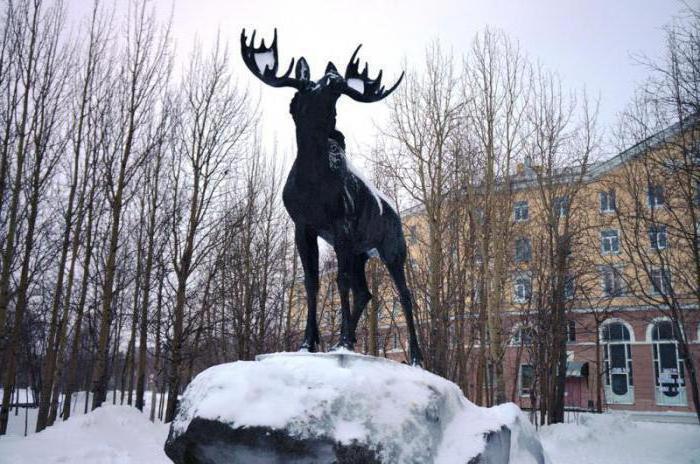 äußersten Norden Russlands Städte