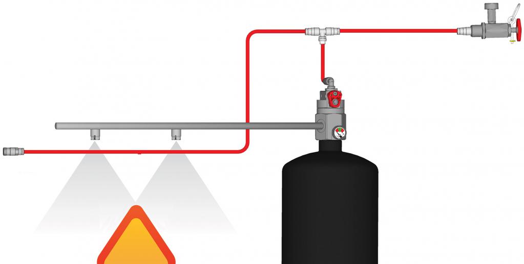 Feuerlöschprozess