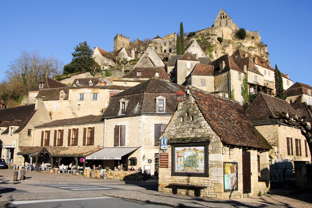 Großes Dorf in Frankreich